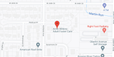 Anne Wilkins Adult Foster Care in google map