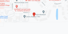 Village Meadows in google map