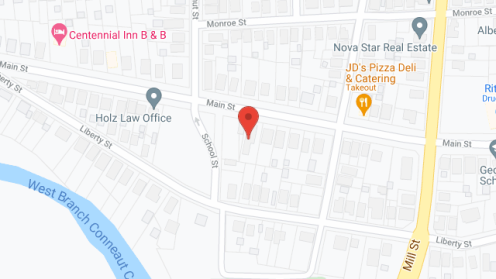 Map of the neighborhood around Kremer Home