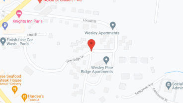 Wesley Pine Ridge Apartments in google map