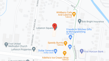 Lebanon Square in google map
