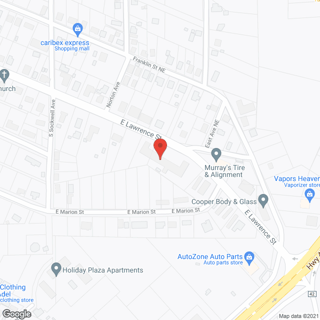 Southern Manor in google map