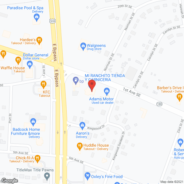 Moultrie Rest Awhile Home Inc in google map