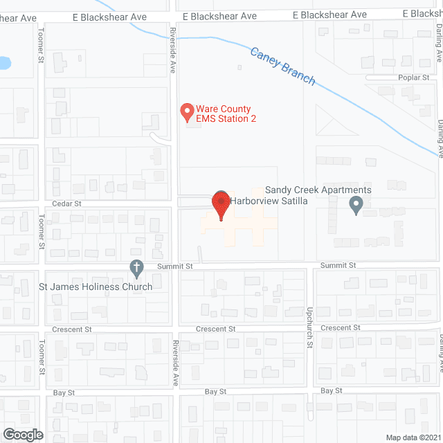 Satilla Care Ctr in google map