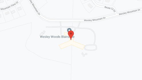 Map of the neighborhood around Branan Lodge