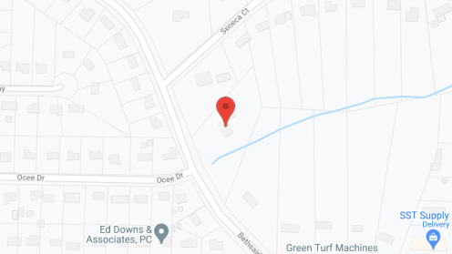 Map of the neighborhood around Ultimate Care