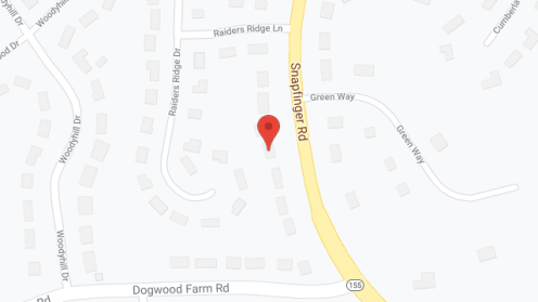 Map of the neighborhood around Snapfinger Home