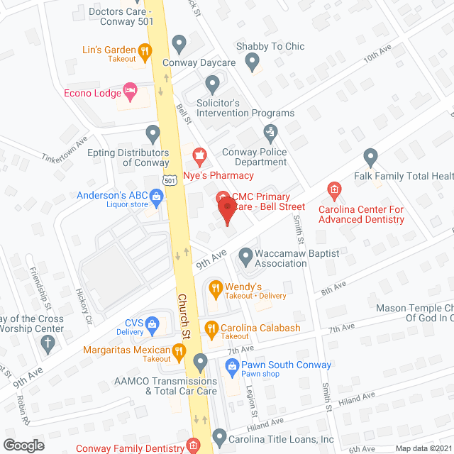 Horry Co Community On Ada in google map