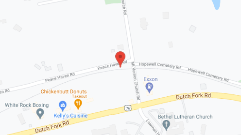 Map of the neighborhood around Lowman Home
