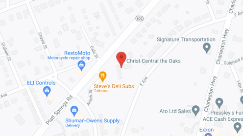 Map of the neighborhood around Womens Community Residence