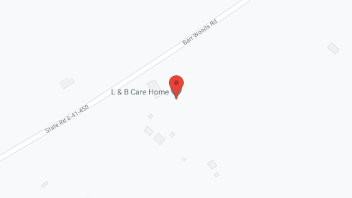 Map of the neighborhood around L and B Care Home