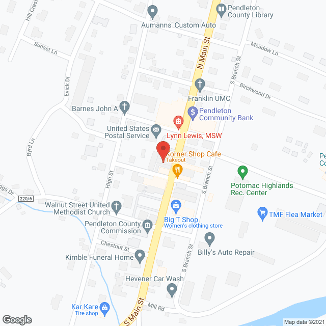 Pendleton Nursing Home Inc in google map