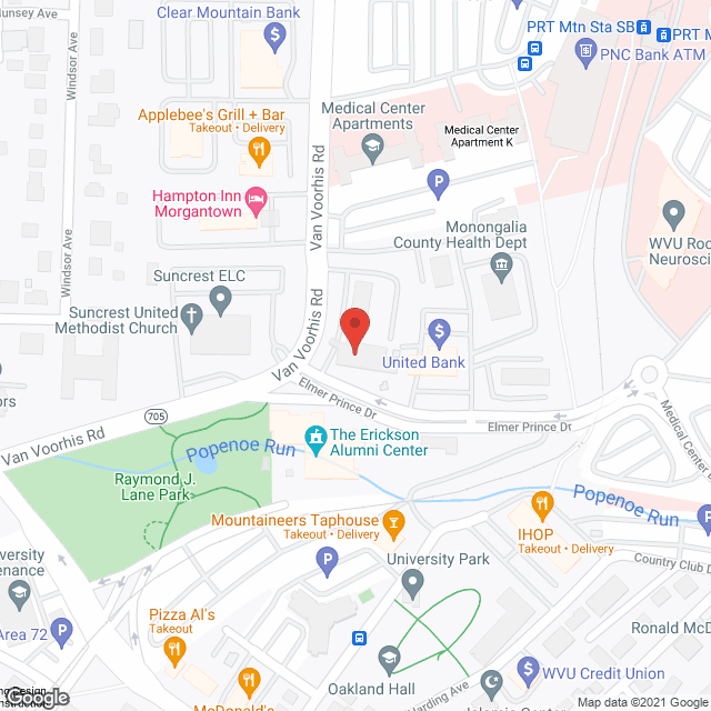 Madison in google map