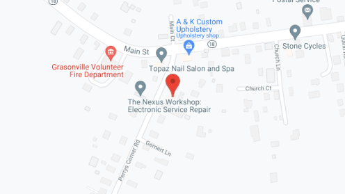 Map of the neighborhood around Heartland House