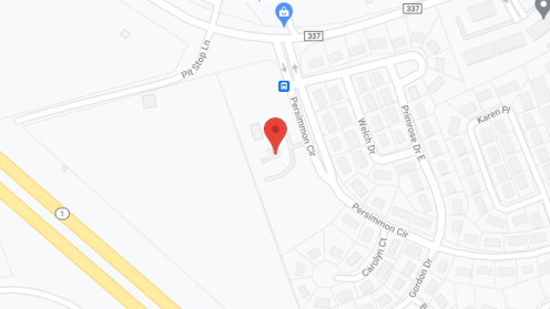 Map of the neighborhood around Persimmon Park Place