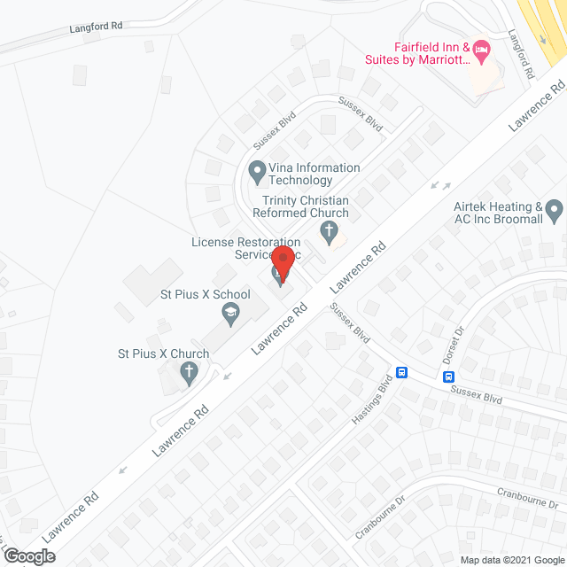 Life Force Elderly Svc Inc in google map