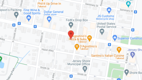Map of the neighborhood around Marshall and Assoc