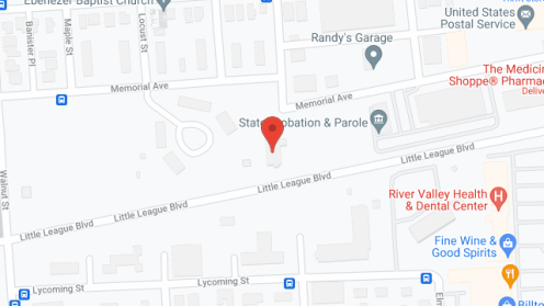 Map of the neighborhood around Peter Herdic Hi-Rise