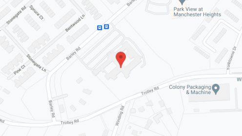 Map of the neighborhood around Margaret E Moul Home