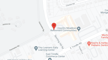 Country Meadows in google map