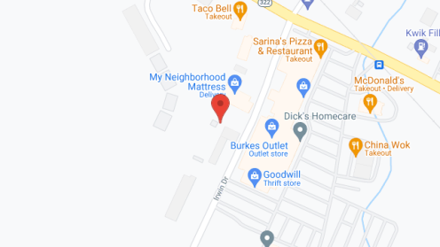 Map of the neighborhood around Decatur Village