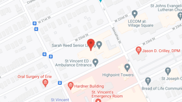 Sarah A Reed Retirement Ctr in google map