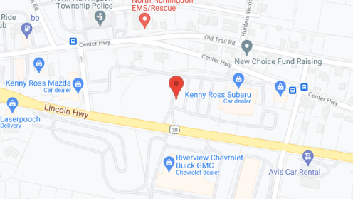 Map of the neighborhood around Nor-Ridge