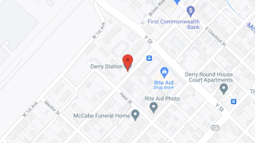 Derry Station in google map
