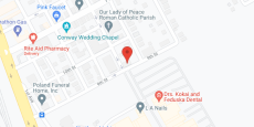 Conway Towers in google map