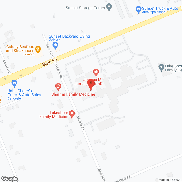 Lake Shore Hosptial Mental in google map