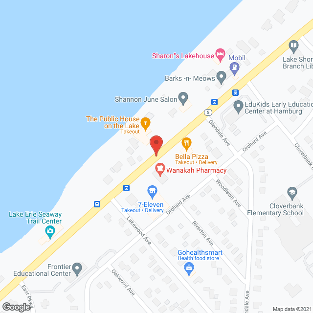 Heritage Manor of Hamburg in google map