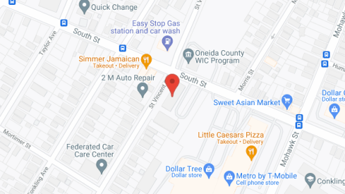 Map of the neighborhood around Steinhorst Square