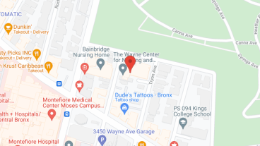 Wayne Care Center in google map