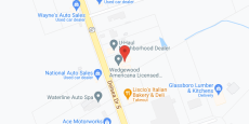 Wedgwood Americana in google map