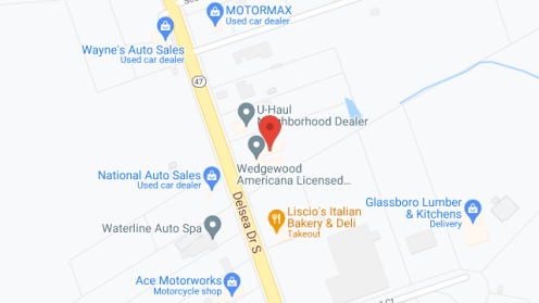Map of the neighborhood around Wedgwood Americana