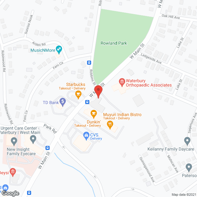 Crescent Manor in google map