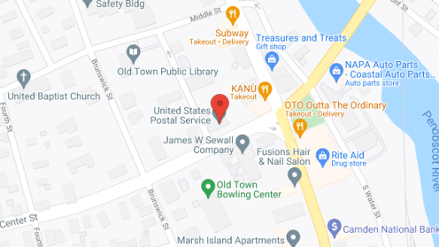 Map of the neighborhood around Penobscot Terrace