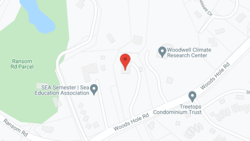 Map of the neighborhood around Miller House