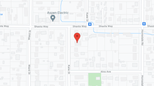 Map of the neighborhood around Comfort Care