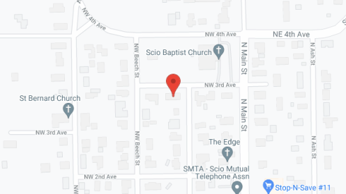 Map of the neighborhood around Scio Care Home