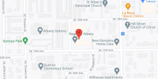 Regency Albany in google map