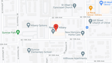 Regency Albany in google map