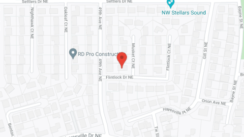 Map of the neighborhood around Windflower Estate