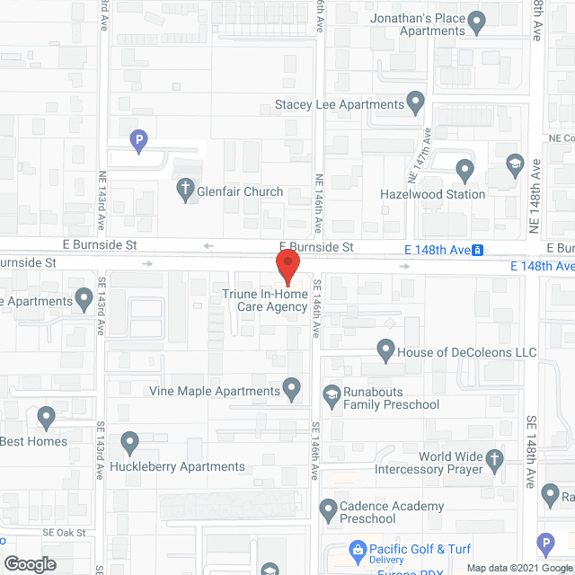 Ruby Lea's Home in google map