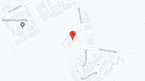 Map of the neighborhood around Sierra Vista Retirement Ctr