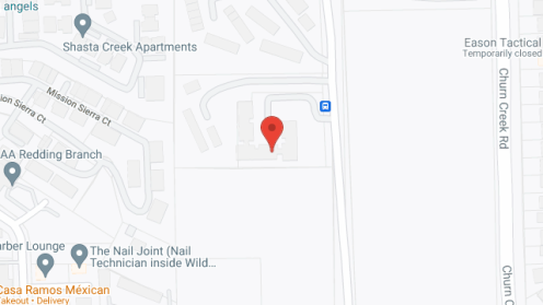Map of the neighborhood around Redding Pilgrim House