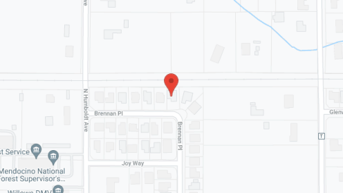 Map of the neighborhood around Brennan Place Care Home