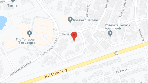 Map of the neighborhood around Sierra Sunrise Apt-HUD/SECT 8