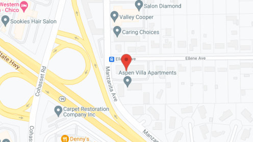Map of the neighborhood around Villa Rita Apartments