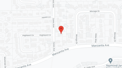 Map of the neighborhood around Giselle's Care Home